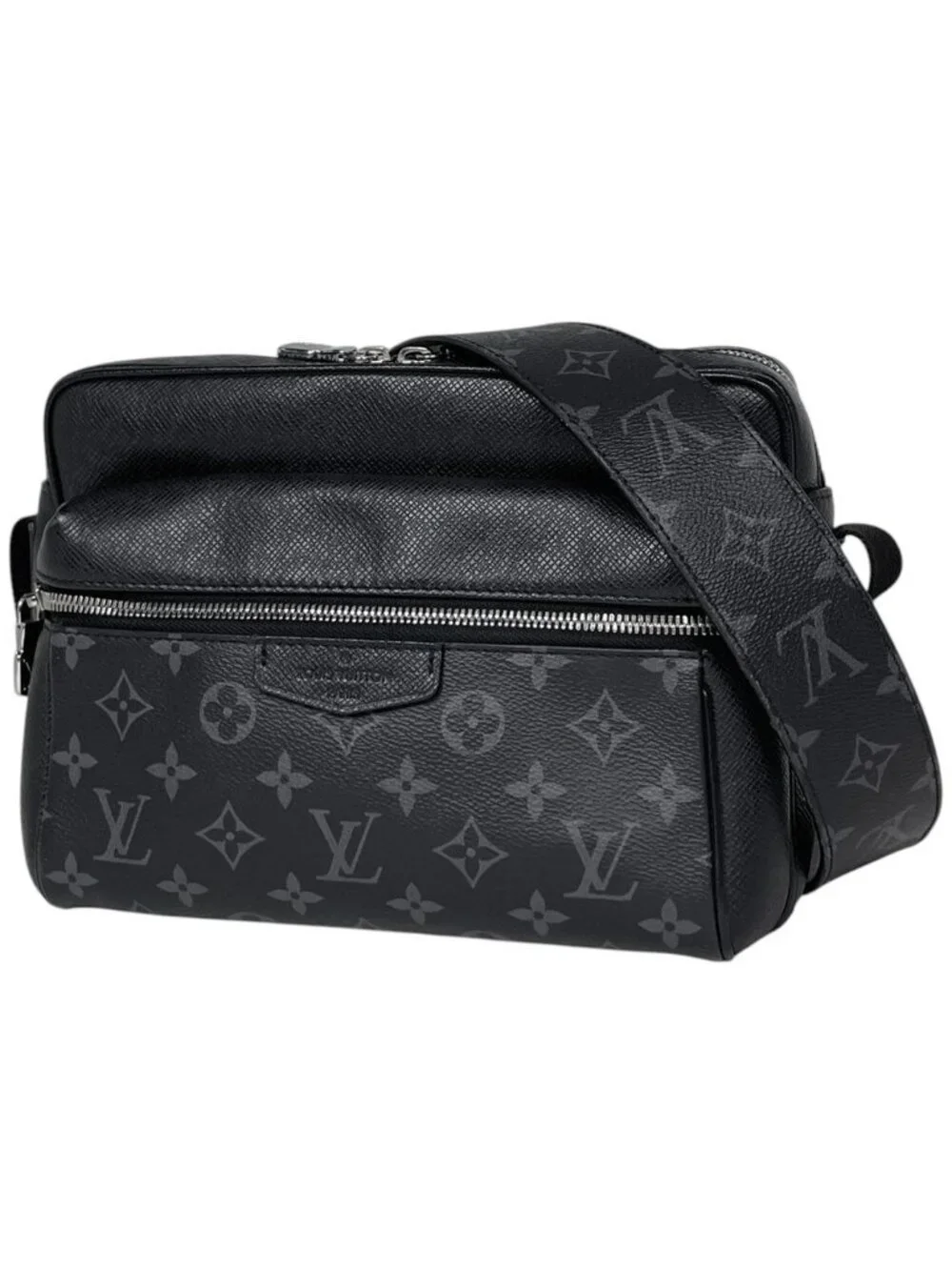 Louis Vuitton Outdoor Messenger PM Shoulder Bag Taigarama Noir
